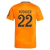 Nogometni Dres Real Madrid Rudiger 22 Gostujući 24/25